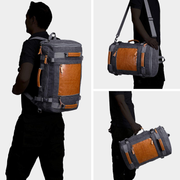 WITZMAN Men Canvas Backpack Large Travel Backpack Laptop Bag Hiking Causal Daypack Rucksack