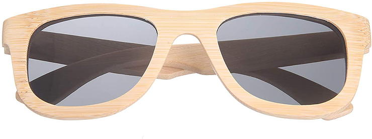 Bamboo Wooden Polarized Sunglasses with UV 400 Lens