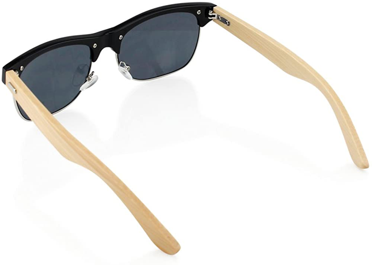 Oct17 Premium Fashion Stylish Classic Retro Vintage Wood Wooden Bamboo Sunglasses