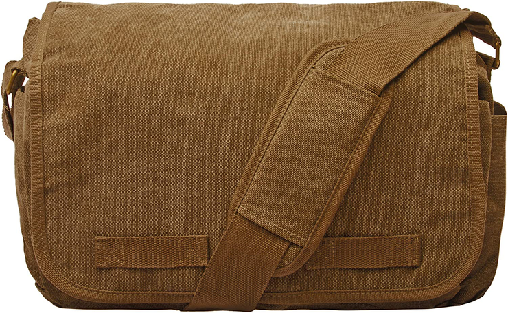 Sweetbriar Classic Messenger Bag - Vintage Canvas Shoulder Bag for All-Purpose Use