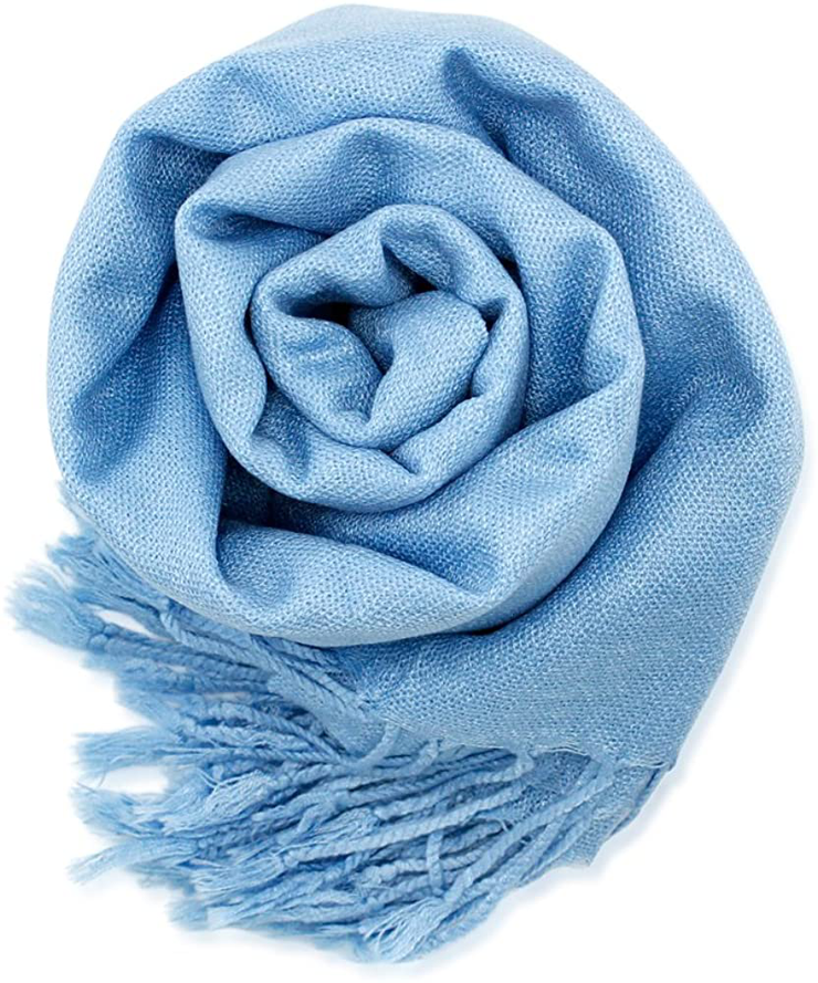 GEARONIC TM Women's Soft Pashmina Scarf Winter Shawl Wrap Scarves Lady Fashion in Solid Colors