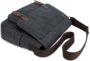 Messenger Bag Canvas Shoulder Bag Satchel  fit 13.3 15.6 Inch Laptop
