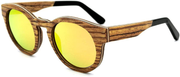 WOODFUL Real Solid Handmade Wooden Sunglasses for Men Polarized Lenses and Spring Hinge