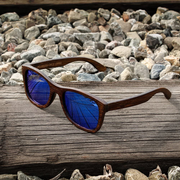 Oct17 Bamboo Wood Wooden Polarized Lens Sunglasses Real Eyewear Sunglass Men Women